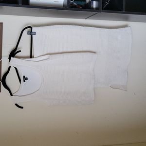 Simply Vera Vera Wang crochet set- white